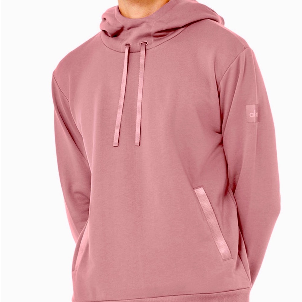 Alo yoga Highline Hoodie - woodrose mauve